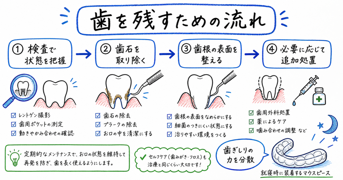 歯のグラグラは歯周病のサイン?抜ける前兆を見極めるセルフチェック