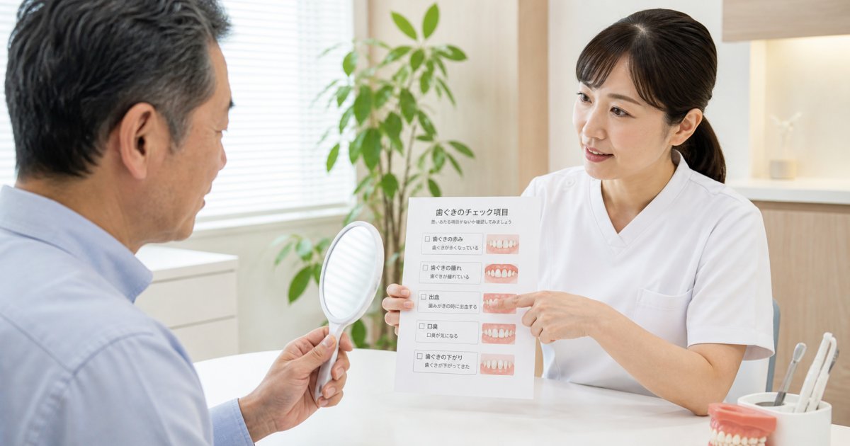 放置は禁物！見逃してはならない歯ぐきのサインと受診の目安