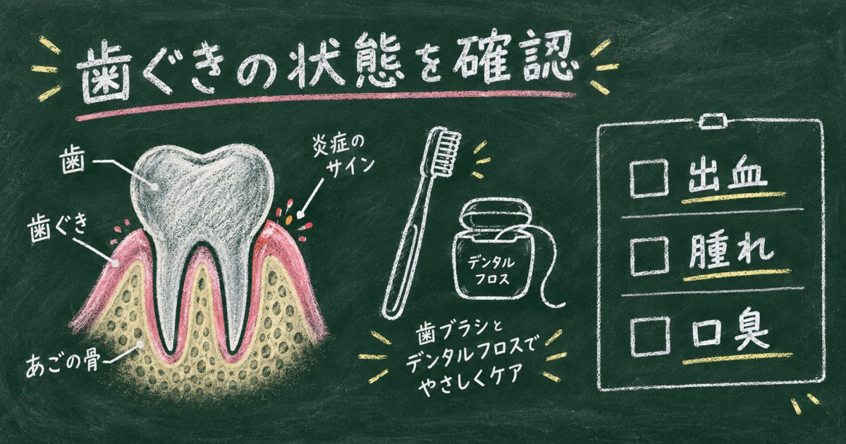 歯磨きの出血は歯周病？セルフチェックリストで受診の目安を確認